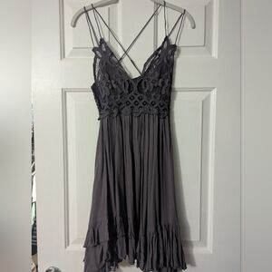 Free People Adella Slip In Grey